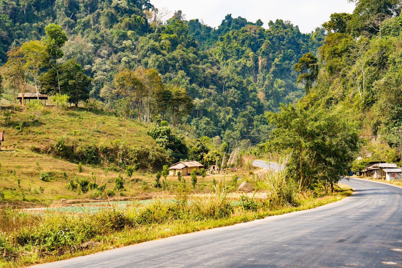 Là-bas au Laos