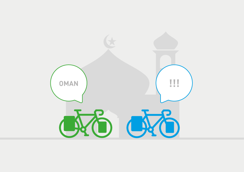 La route dessinée : Oman